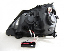 Fari Anteriori RENAULT CLIO 2 06.01-09.05 ANGEL EYES CCFL BLACK