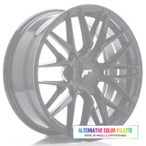 Cerchio in Lega JAPAN RACING JR28 18x7.5 ET20-40 con foratura su misura Custom Finish