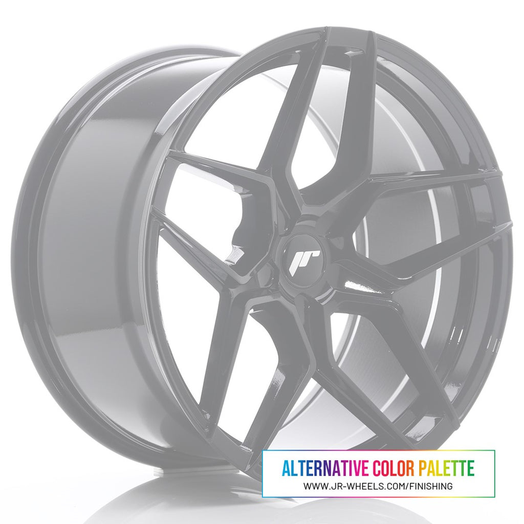 Cerchio in Lega JAPAN RACING JR34 20x10,5 ET20-35 5H con foratura su misura Custom Finish