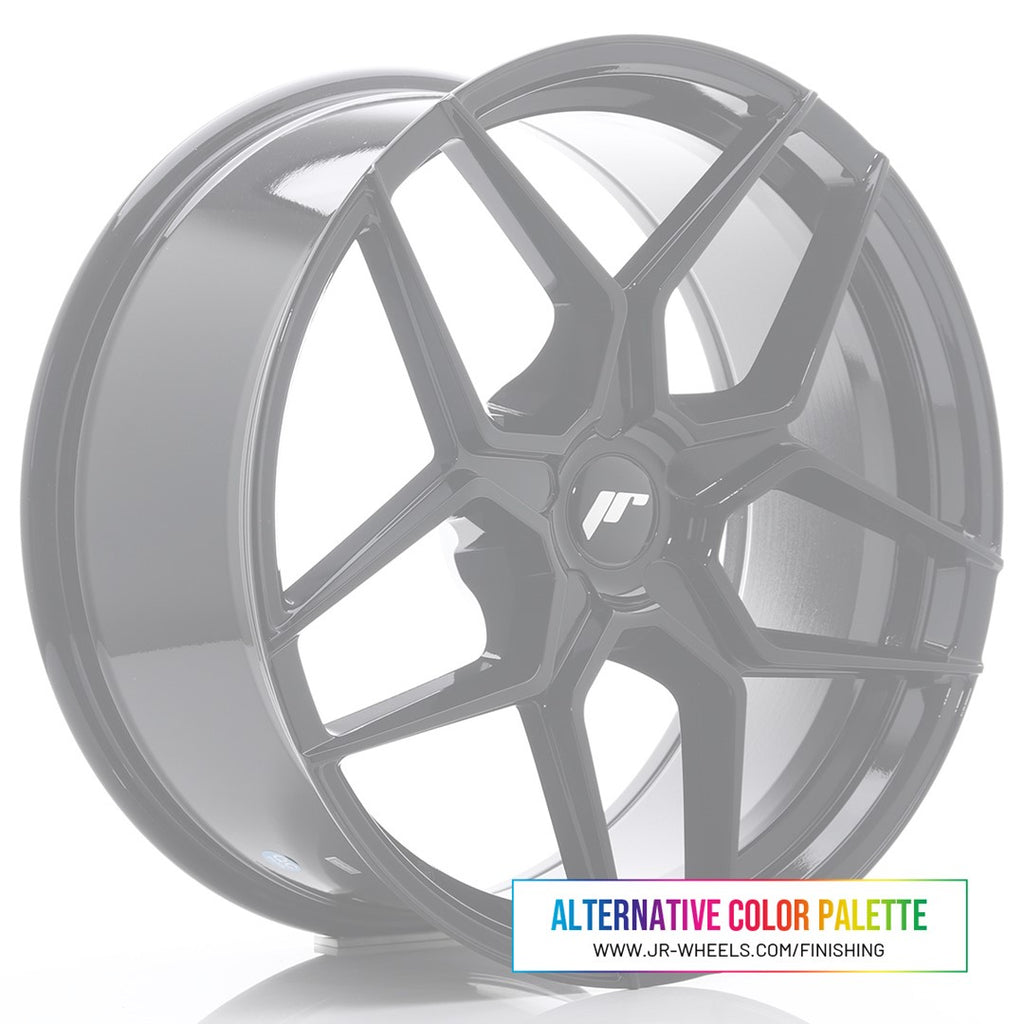 Cerchio in Lega JAPAN RACING JR34 20x9 ET20-40 5H con foratura su misura Custom Finish