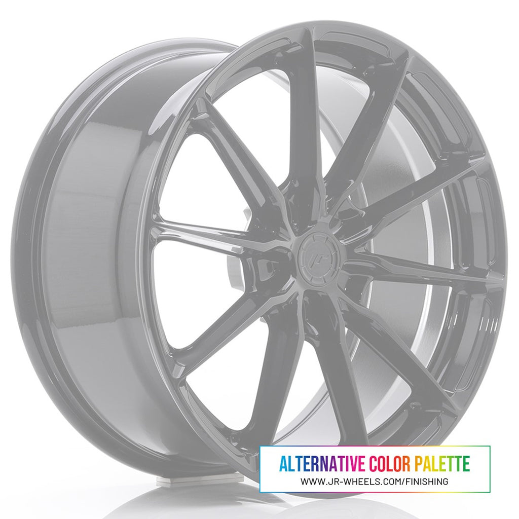 Cerchio in Lega JAPAN RACING JR37 19x8,5 ET20-45 5H con foratura su misura Custom Finish