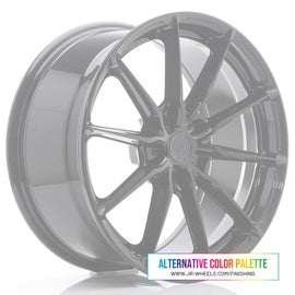 Cerchio in Lega JAPAN RACING JR37 19x8,5 ET20-45 5H con foratura su misura Custom Finish