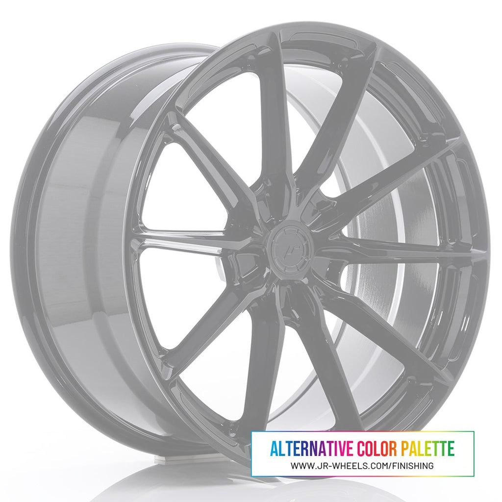 Cerchio in Lega JAPAN RACING JR37 20x10 ET20-45 5H con foratura su misura Custom Finish