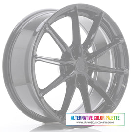 Cerchio in Lega JAPAN RACING JR37 20x8,5 ET20-45 5H con foratura su misura Custom Finish