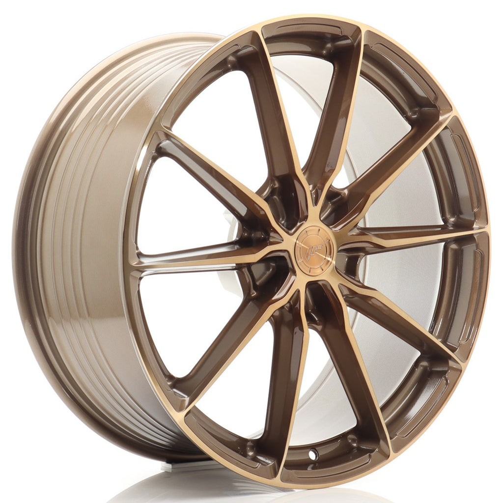 Cerchio in Lega JAPAN RACING JR37 21x10 ET10-64 5H con foratura su misura Platinum Bronze