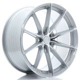 Cerchio in Lega JAPAN RACING JR37 21x9.5 ET35 5x112 Silver Machined