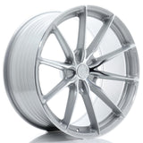 Cerchio in Lega JAPAN RACING JR37 21x9.5 ET0-35 5H con foratura su misura Silver Machined