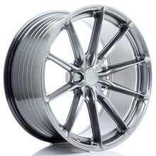 Carica l&#39;immagine nel visualizzatore di Gallery, Cerchio in Lega JAPAN RACING JR37 21x10.5 ET25 5x112 Hyper Black