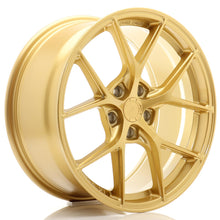 Carica l&#39;immagine nel visualizzatore di Gallery, Cerchio in Lega JAPAN RACING SL01 FORGIATI 18x8.5 ET42 5x112 Gold