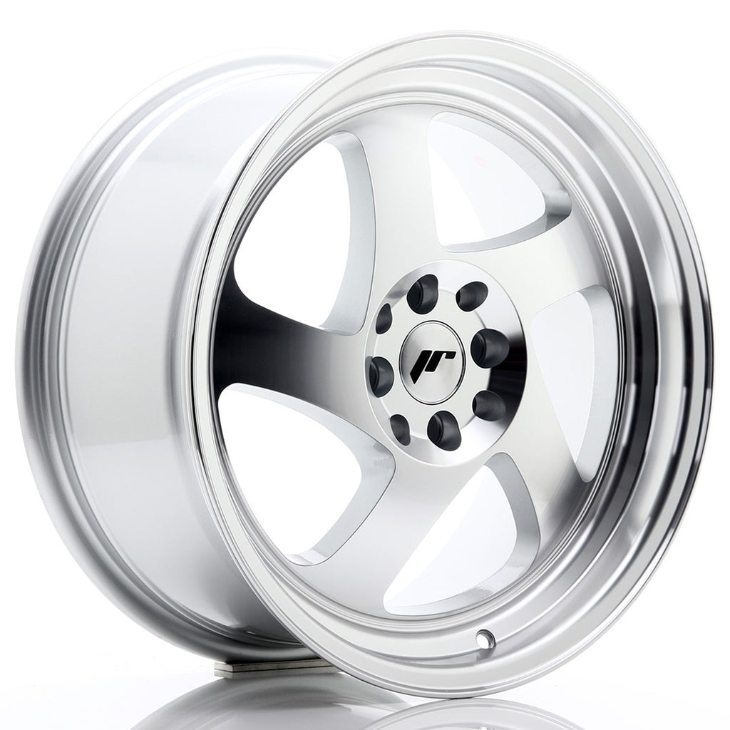 Cerchio in Lega JAPAN RACING JR15 17x8 ET35 5x108/114.3 Silver Machined Face