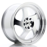 Cerchio in Lega JAPAN RACING JR15 17x8 ET35 5x108/114.3 Silver Machined Face