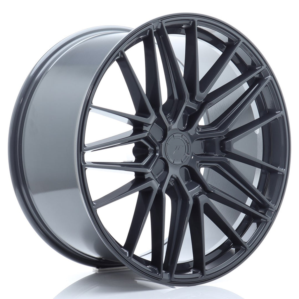 Cerchio in Lega JAPAN RACING JR38 21x9.5 ET0-35 5H con foratura su misura Hyper Gray