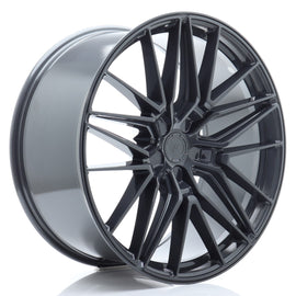 Cerchio in Lega JAPAN RACING JR38 22x9.5 ET0-35 5H con foratura su misura Hyper Gray