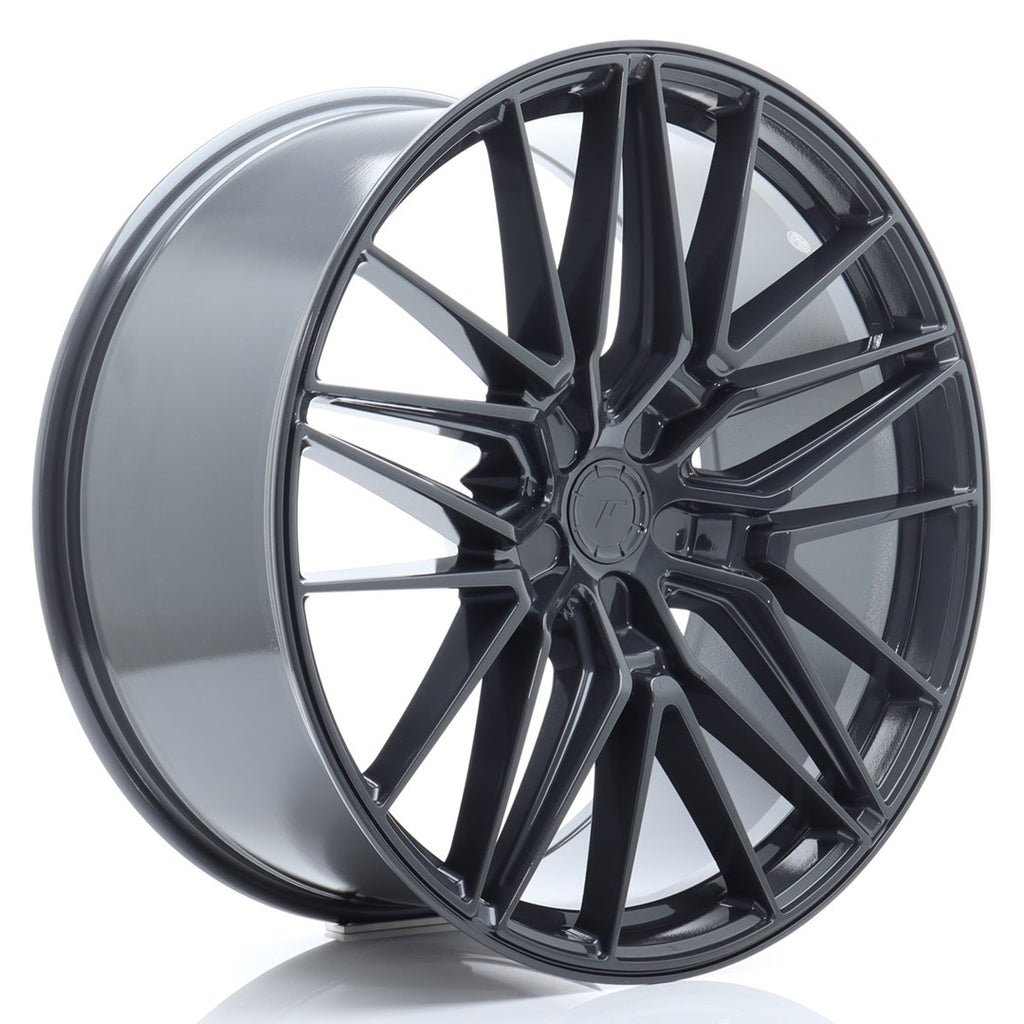 Cerchio in Lega JAPAN RACING JR38 22x11 ET11-55 5H con foratura su misura Hyper Gray