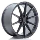 Cerchio in Lega JAPAN RACING SL02 FORGIATI 19x8 ET40 5x112 Matt Gun Metal