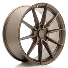 Carica l&#39;immagine nel visualizzatore di Gallery, Cerchio in Lega JAPAN RACING SL02 FORGIATI 19x8 ET20-40 5H con foratura su misura Matt Bronze