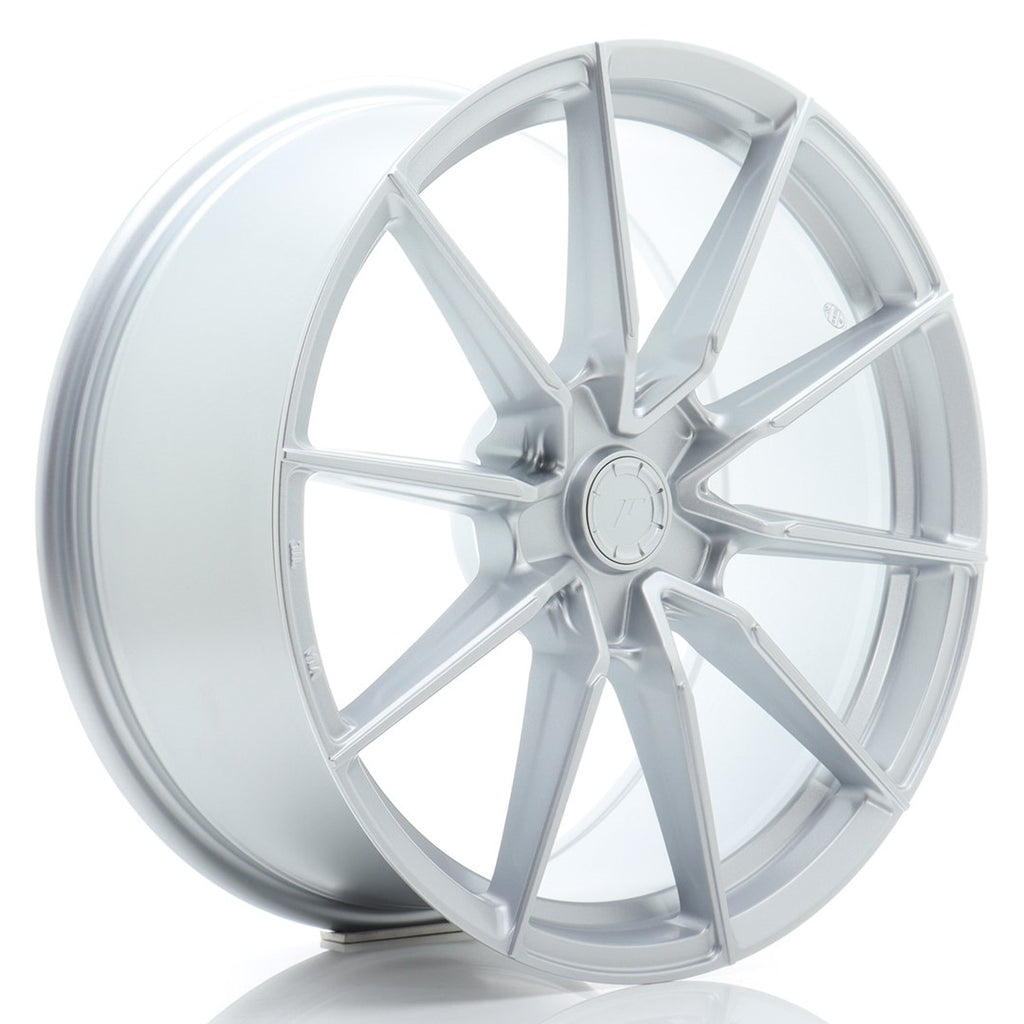 Cerchio in Lega JAPAN RACING SL02 Flow Formed 19x8 ET20-40 5H con foratura su misura Matt Silver