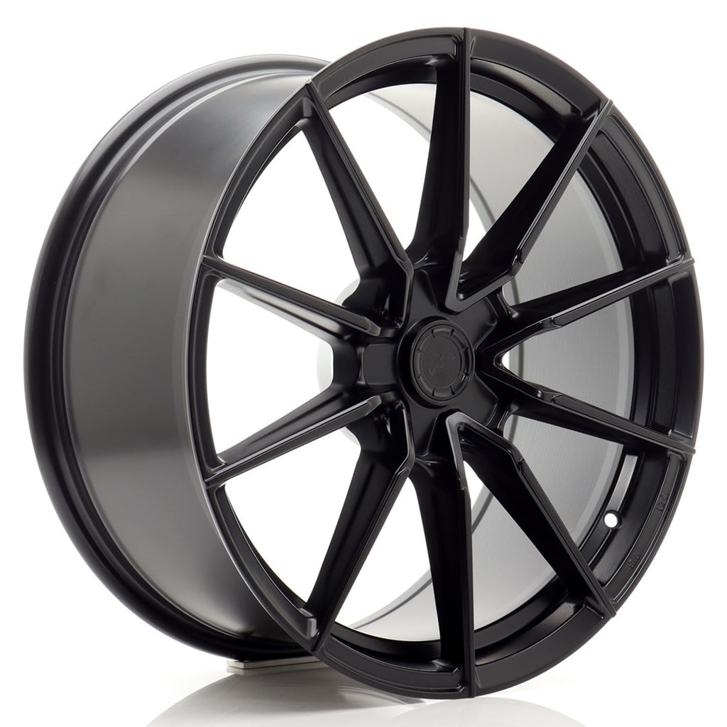 Cerchio in Lega JAPAN RACING SL02 Flow Formed 19x8 ET40 5H con foratura su misura Matt Black