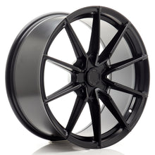 Carica l&#39;immagine nel visualizzatore di Gallery, Cerchio in Lega JAPAN RACING SL02 FORGIATI 19x8 ET40 5H con foratura su misura Matt Black