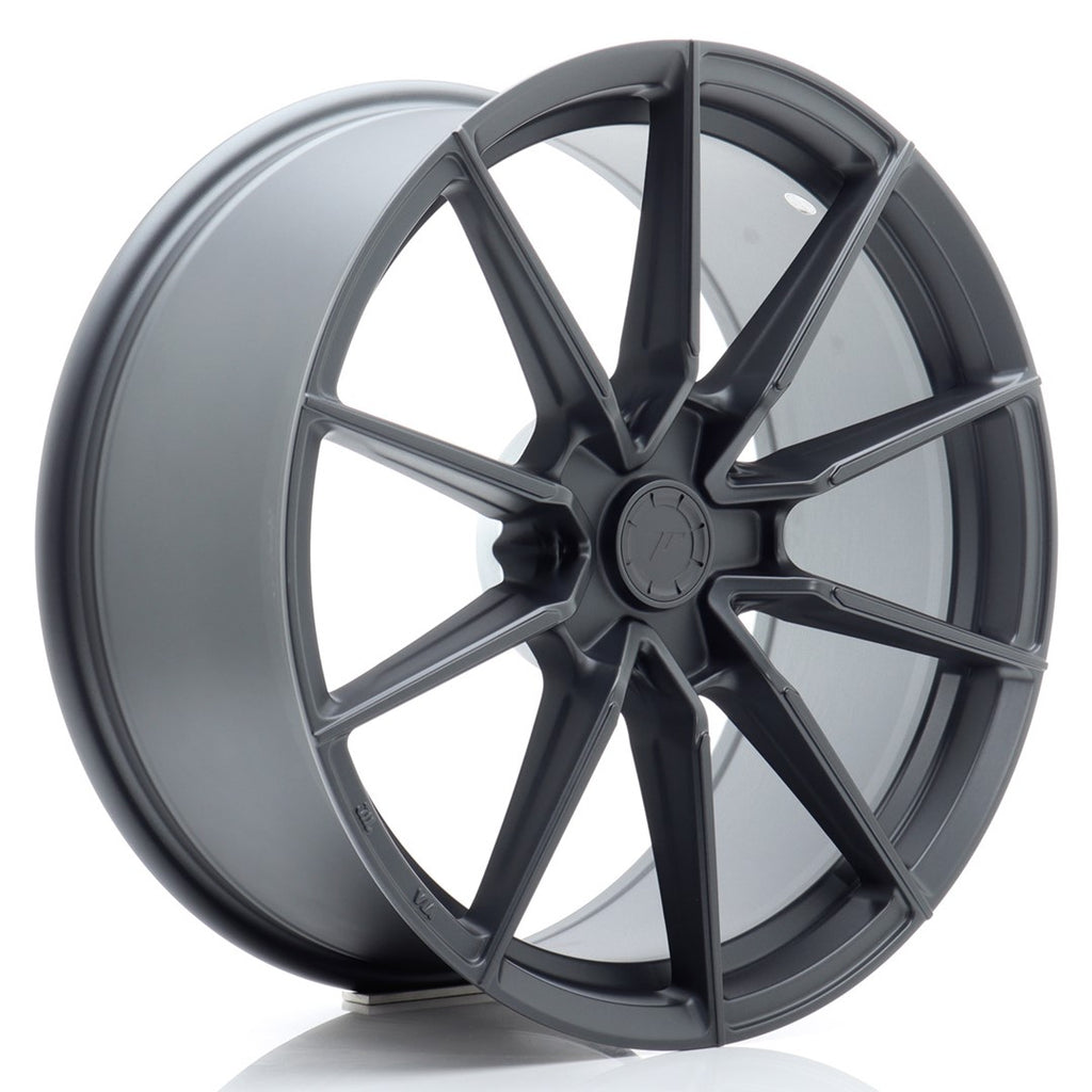 Cerchio in Lega JAPAN RACING SL02 Flow Formed 19x8.5 ET20-45 5H con foratura su misura Matt Gun Metal