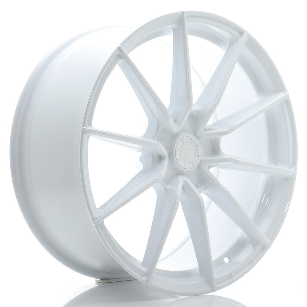 Cerchio in Lega JAPAN RACING SL02 Flow Formed 19x8.5 ET20-45 5H con foratura su misura White