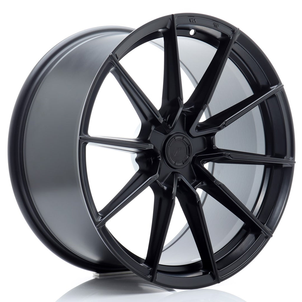 Cerchio in Lega JAPAN RACING SL02 19x10,5 ET15-57 5H con foratura su misura Matt Black