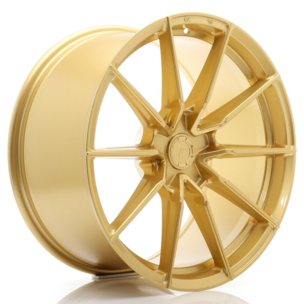 Cerchio in Lega JAPAN RACING SL02 19x10,5 ET15-57 5H con foratura su misura Gold
