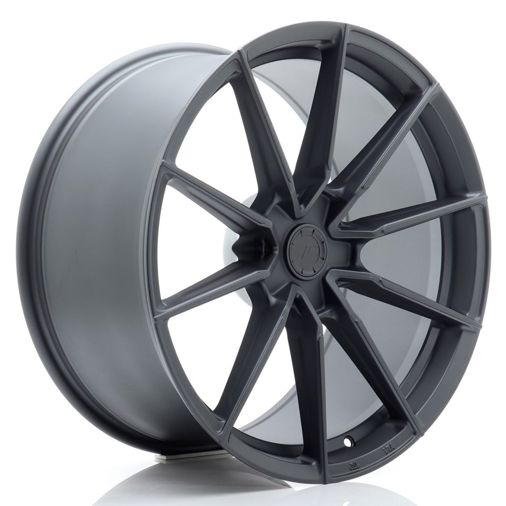 Cerchio in Lega JAPAN RACING SL02 20x10 ET15-48 5H con foratura su misura Matt Gun Metal