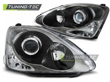 Carica l&#39;immagine nel visualizzatore di Gallery, Fari Anteriori HONDA CIVIC EP 01-06 HATCHBACK BLACK