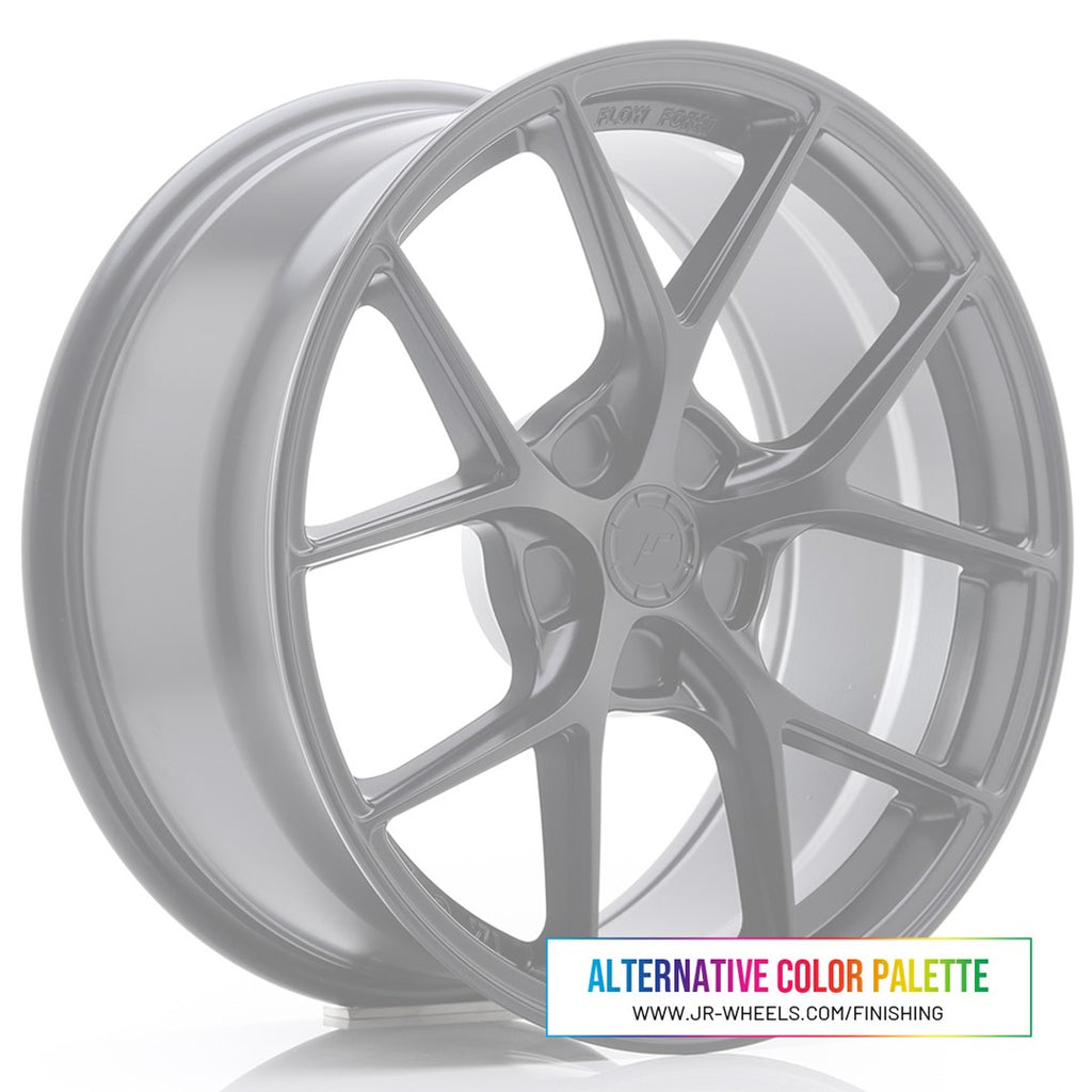 Cerchio in Lega JAPAN RACING SL01 18x8,5 ET20-42 5H con foratura su misura Custom Finish