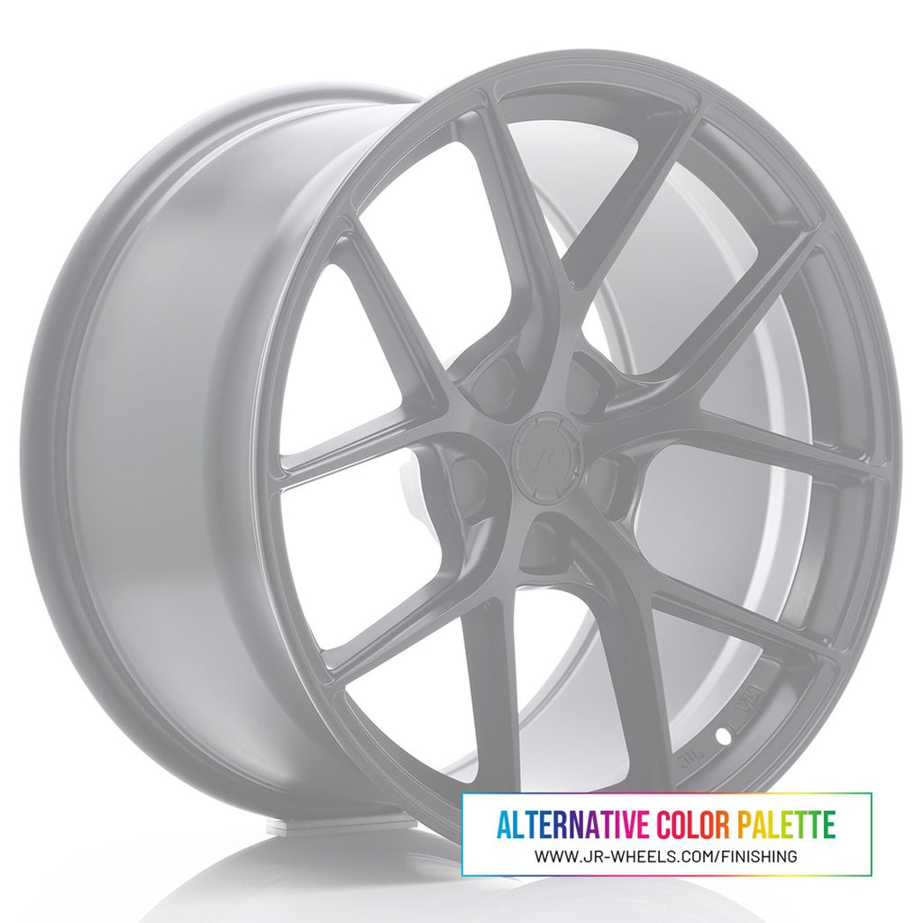 Cerchio in Lega JAPAN RACING SL01 19x10 ET20-40 5H con foratura su misura Custom Finish