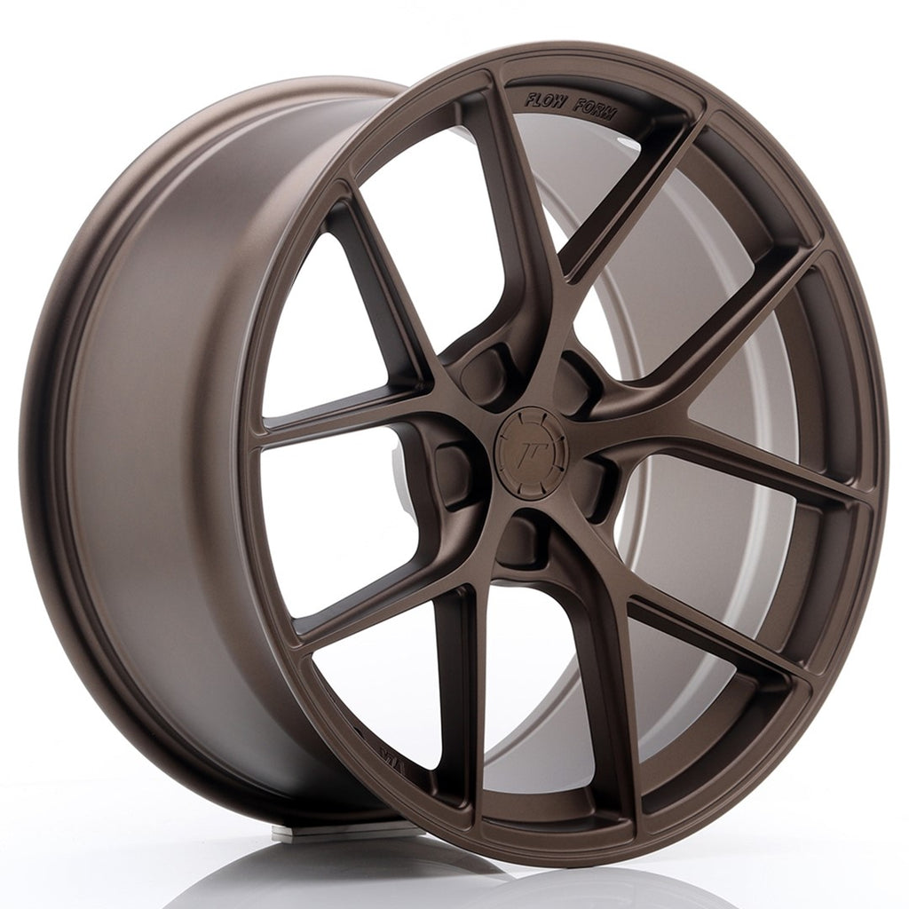 Cerchio in Lega JAPAN RACING SL01 Flow Formed 19x9 ET20-35 5H con foratura su misura Matt Bronze