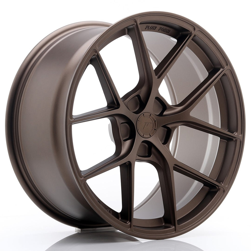 Cerchio in Lega JAPAN RACING SL01 19x9 ET20-35 5H con foratura su misura Matt Bronze