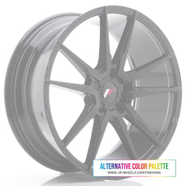 Cerchio in Lega JAPAN RACING JR21 20x8,5 ET20-40 5H con foratura su misura Custom Finish