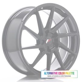Cerchio in Lega JAPAN RACING JR36 19x8,5 ET20-50 5H con foratura su misura Custom Finish
