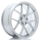 Cerchio in Lega JAPAN RACING SL01 19x8.5 ET45 5x112 Matt Silver