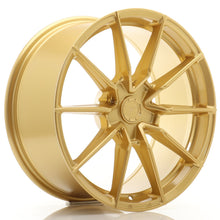 Load image into Gallery viewer, Cerchio in Lega JAPAN RACING SL02 FORGIATI 18x8 ET20-40 5H con foratura su misura Gold