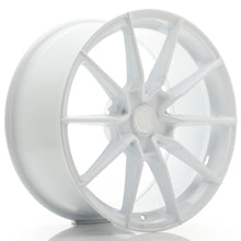 Carica l&#39;immagine nel visualizzatore di Gallery, Cerchio in Lega JAPAN RACING SL02 FORGIATI 18x8 ET20-40 5H con foratura su misura White