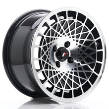 Load image into Gallery viewer, Cerchio in Lega JAPAN RACING JR14 15x8 ET20 4x100 Gloss Black Machined Face