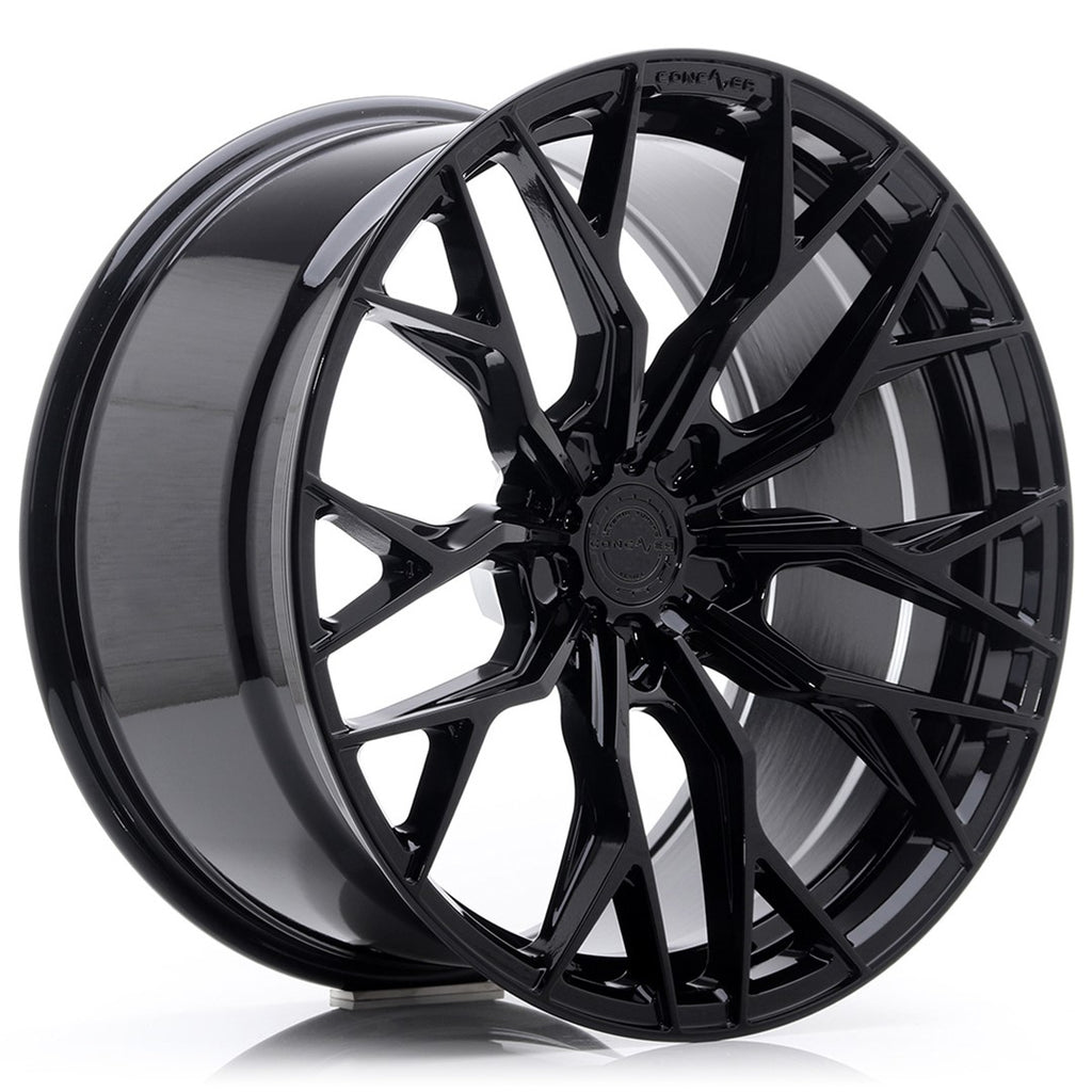 Cerchio in Lega CONCAVER CVR1 21x10,5 ET10-46 con foratura su misura Platinum Black