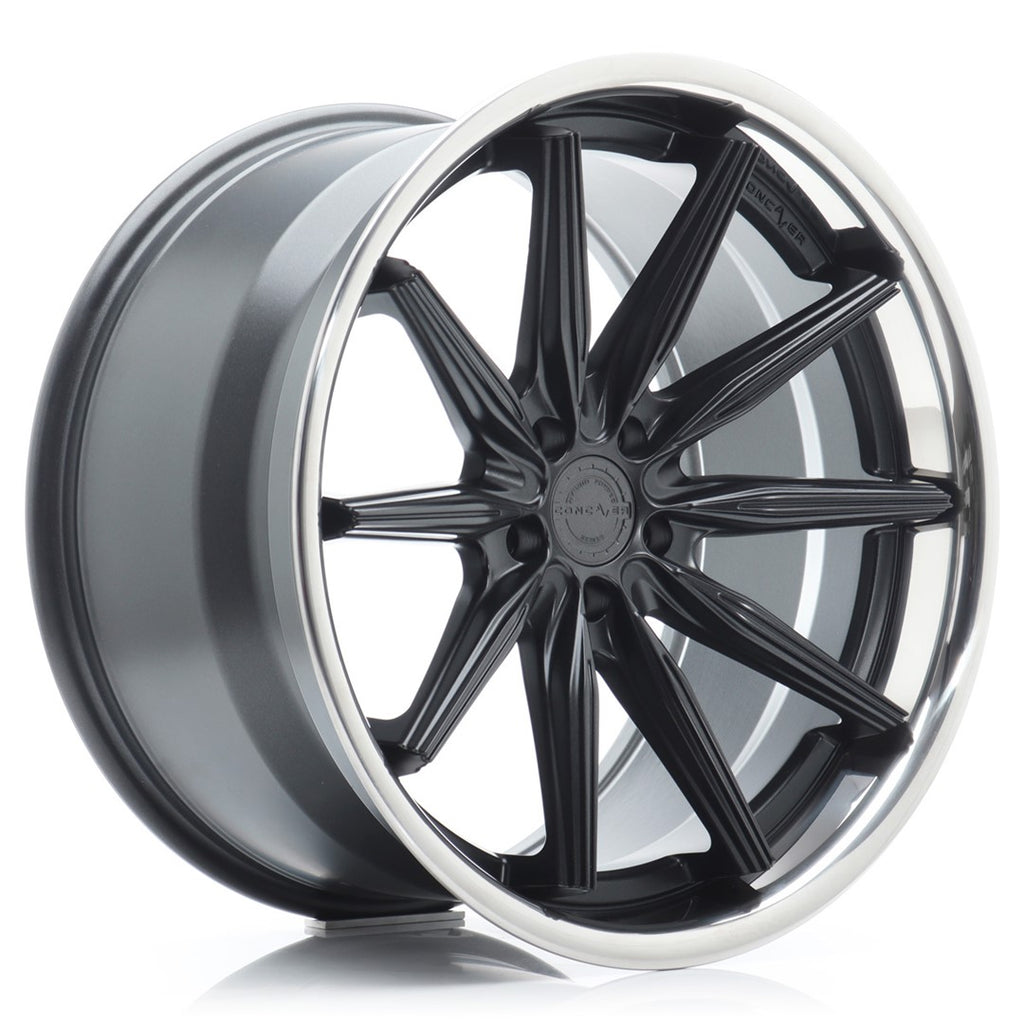 Cerchio in Lega CONCAVER CVR8 20x10.5 ET10-53 con foratura su misura Carbon Graphite