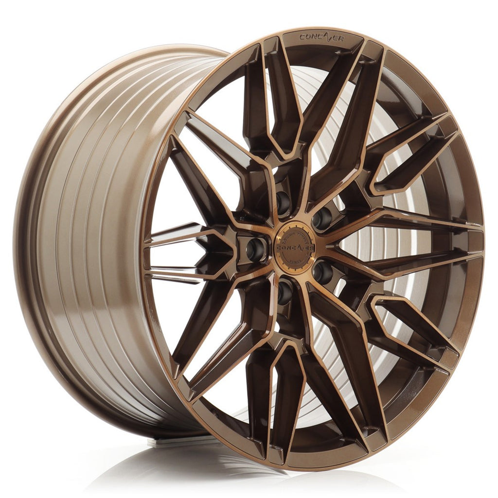 Cerchio in Lega CONCAVER CVR6 19x8 ET20-40 con foratura su misura Brushed Bronze