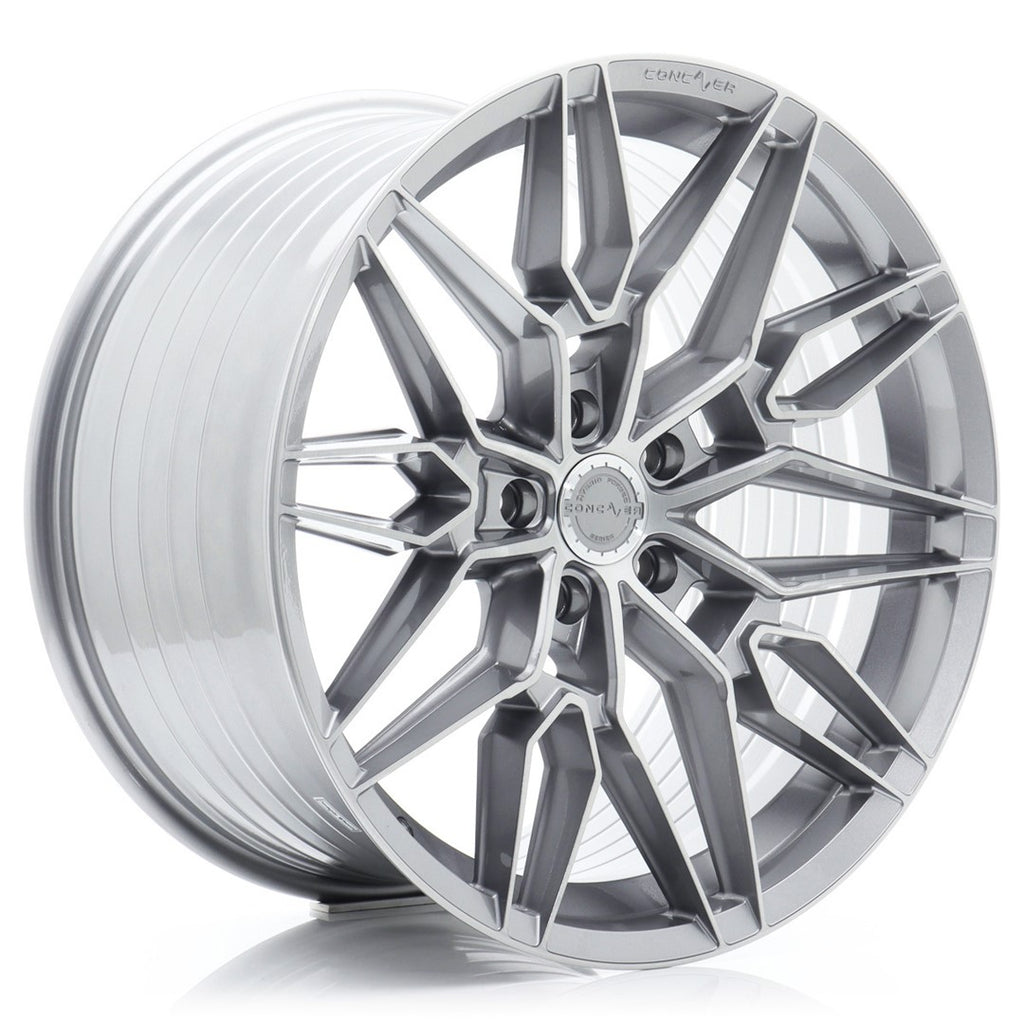 Cerchio in Lega CONCAVER CVR6 19x8 ET20-40 con foratura su misura Brushed Titanium