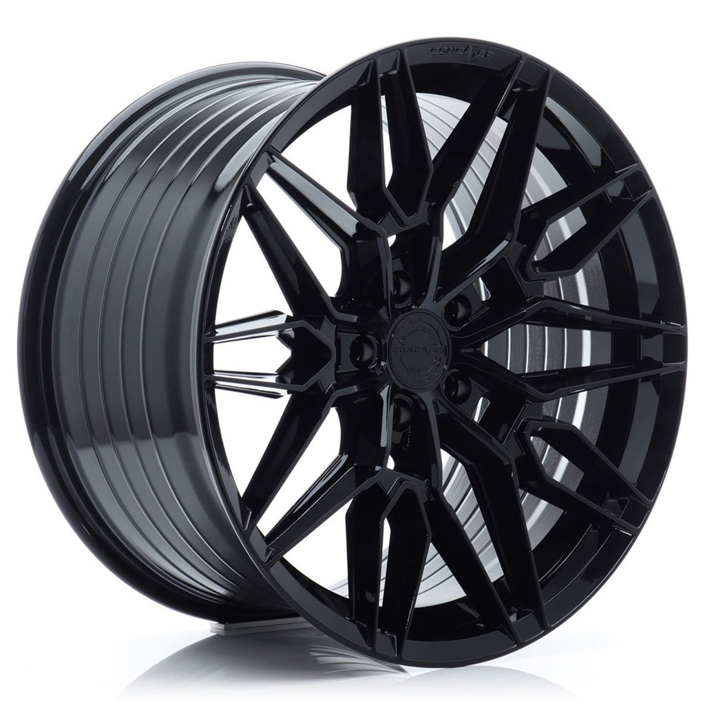 Cerchio in Lega CONCAVER CVR6 19x10 ET20-51 con foratura su misura Platinum Black