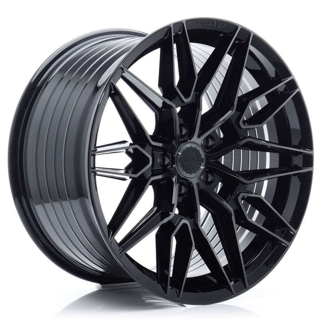 Cerchio in Lega CONCAVER CVR6 20x10,5 ET15-45 con foratura su misura Double Tinted Black