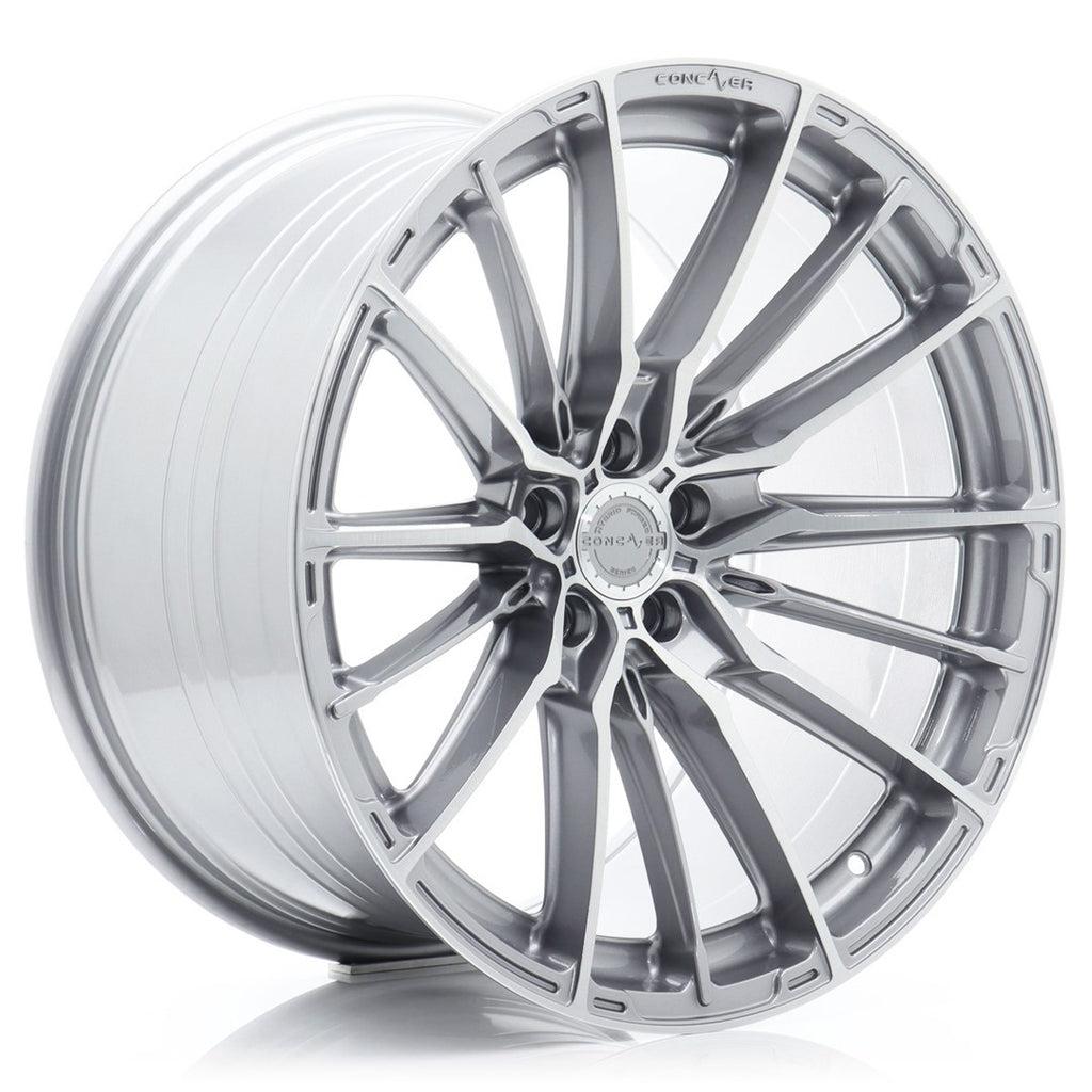 Cerchio in Lega CONCAVER CVR7 19x10 ET20-51 con foratura su misura Brushed Titanium