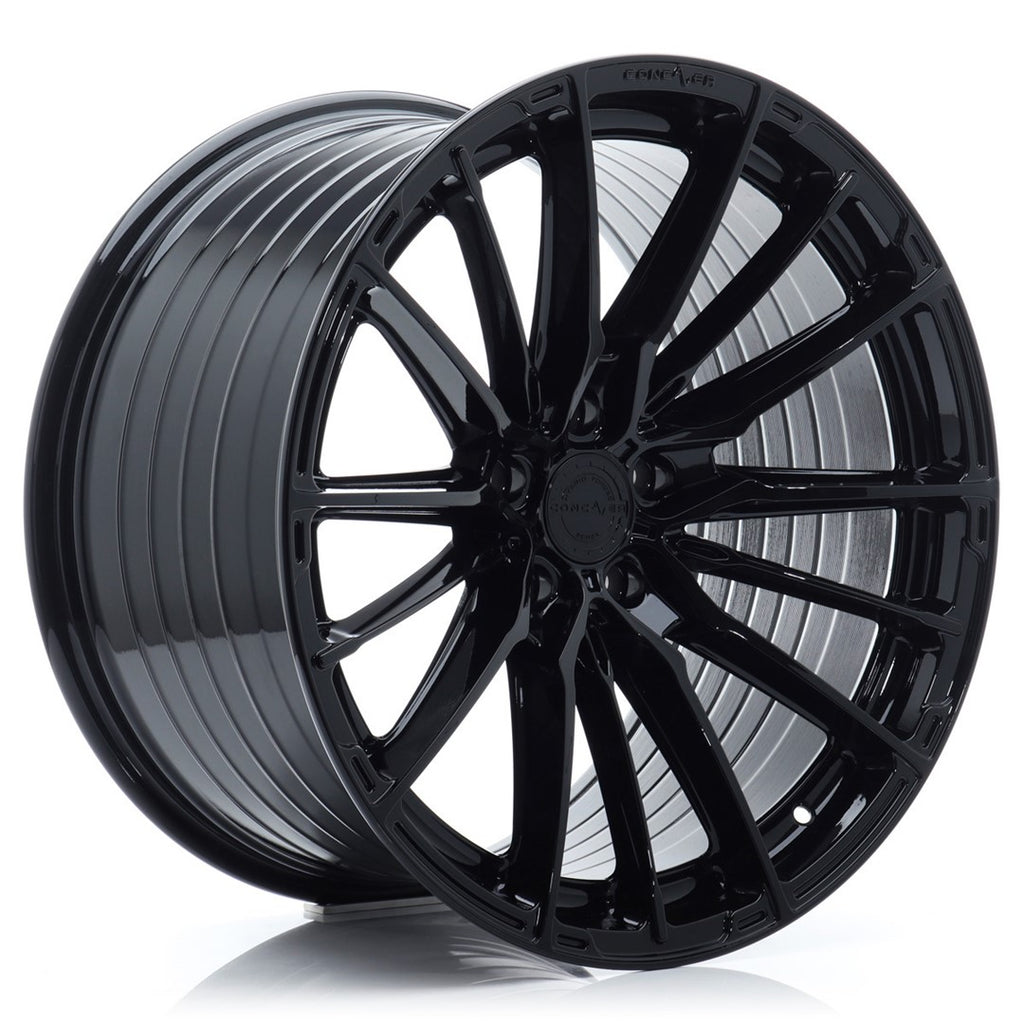 Cerchio in Lega CONCAVER CVR7 20x9,5 ET22-40 con foratura su misura Platinum Black