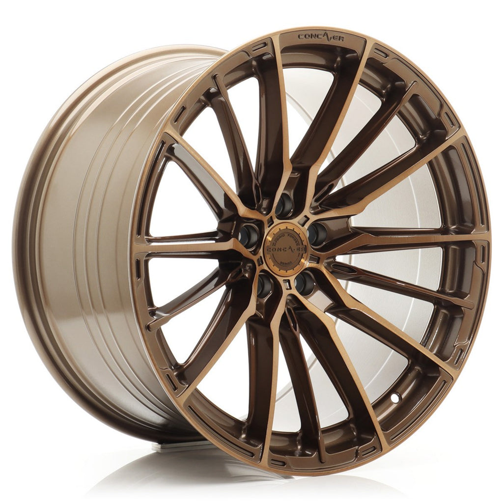 Cerchio in Lega CONCAVER CVR7 22x9.5 ET35 5x112 Brushed Bronze