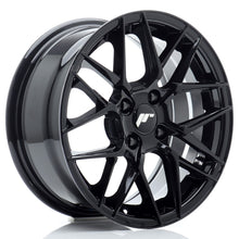 Carica l&#39;immagine nel visualizzatore di Gallery, Cerchio in Lega JAPAN RACING JR28 15x7 ET38 4x100 Gloss Black