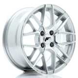 Cerchio in Lega JAPAN RACING JR28 15x7 ET38 4x100 Silver Machined Face